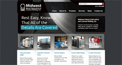 Desktop Screenshot of midwestmetalfabandrolling.com